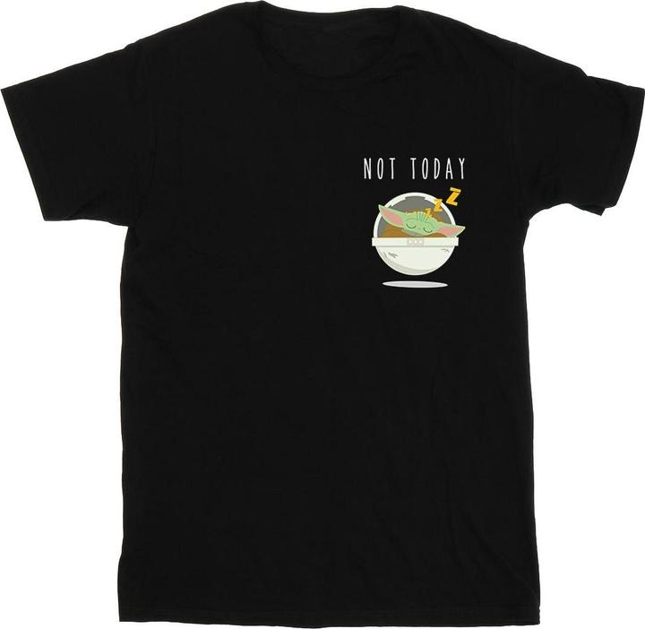 Image du produit Star Wars - T-shirt THE MANDALORIAN NOT TODAY FAUX POCKET - Homme (4XL)