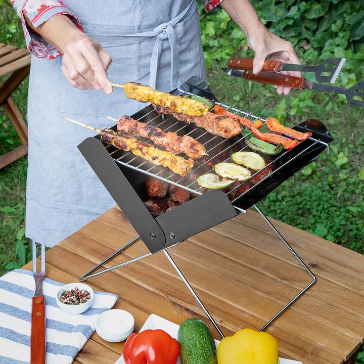 Image du produit InnovaGoods Mini-barbecue au charbon de bois