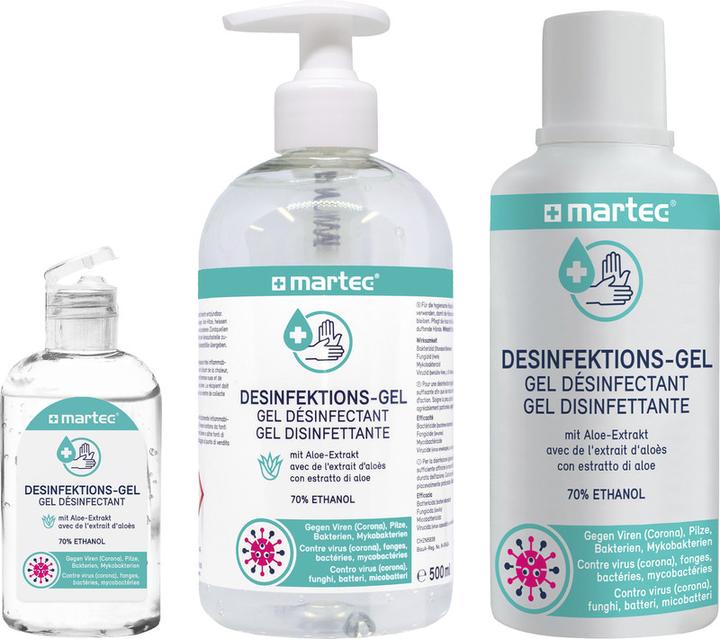 Image du produit Martec Gel de désinfection (500 ml)