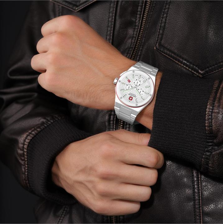 Immagine prodotto Swiss Military Hanowa Herrenuhr (Orologio con pietra preziosa, 43 mm)