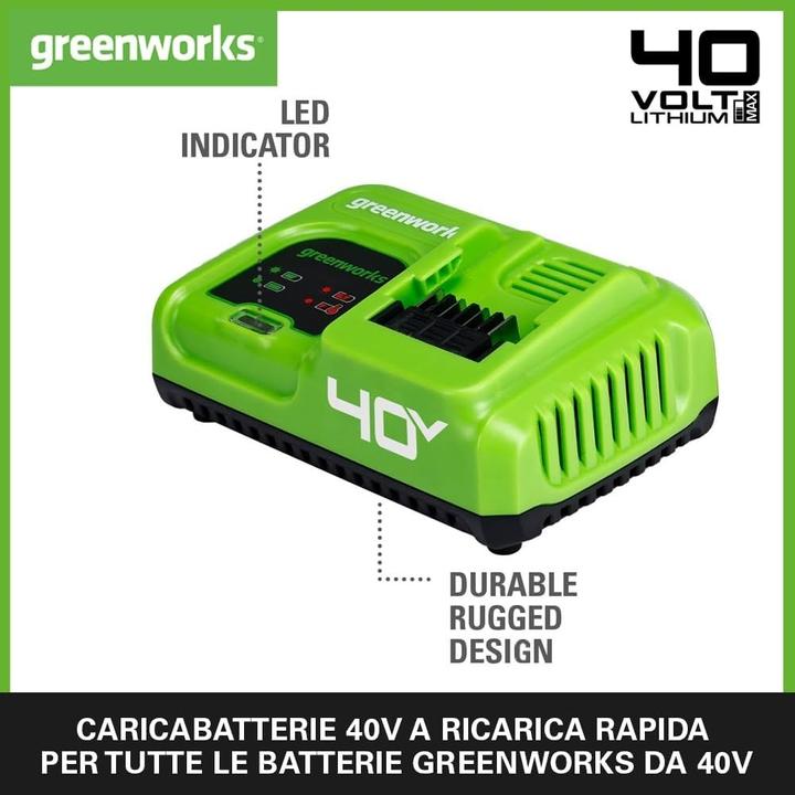 Produktbild Greenworks 40V Ladegerät 5A G40UC5 - 2945107 (5 A)