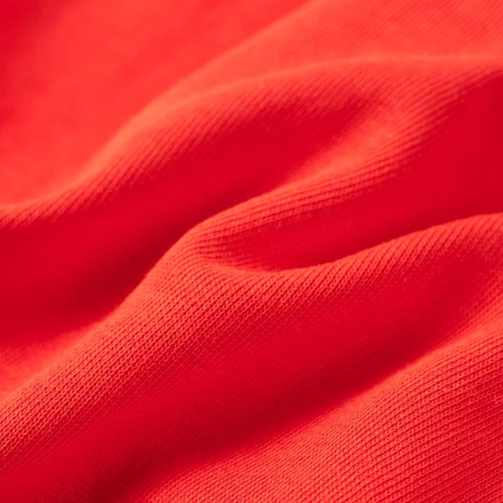 Produktbild VidaXL Kinder-Kapuzenpullover Rot 128,Material: 92 % Baumwolle. 8 (128)