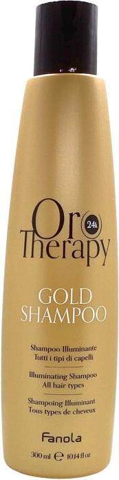 Produktbild Fanola Oro Therapy 24K Gold Shampoo - 300ml (300 ml, Flüssiges Shampoo)