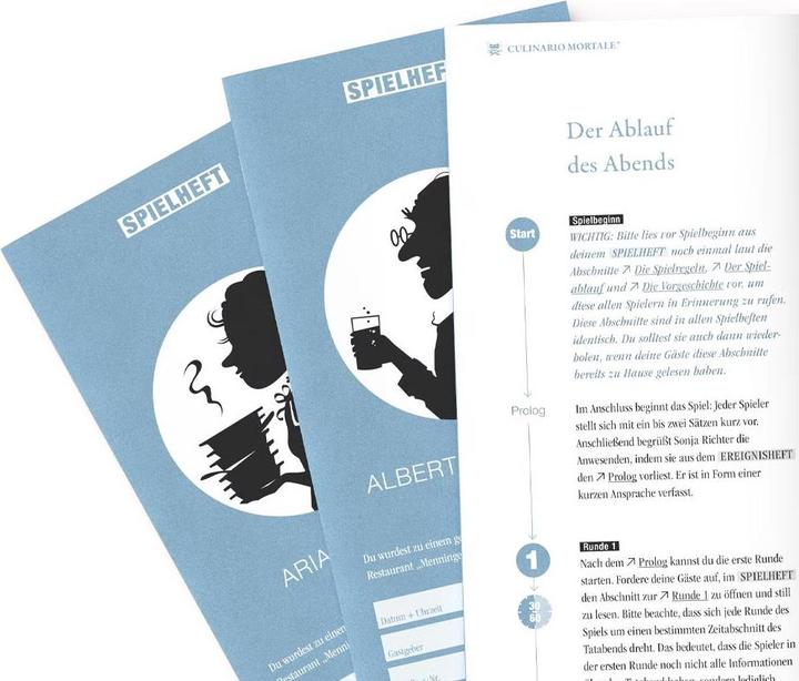 Produktbild Culinario Mortale Mord nach Rezept - Krimidinner (Deutsch)