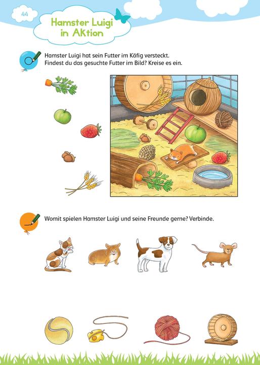 Image du produit Mein grosses buntes Kindergarten-Rätselbuch (Allemand, Klett Lerntraining, 2023)