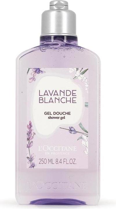 Actual product image L'Occitane LAVANDE BLANCHE Shower Gel (250 ml)