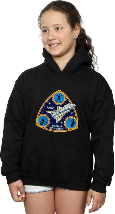 Actual product image Nasa Girls Classic Spacelab Life Science Hoodie (116)