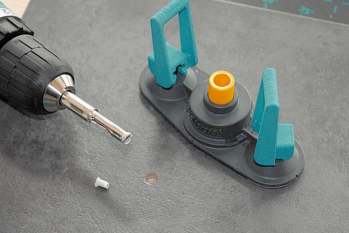 Produktbild wolfcraft Bohrkronen-Set, diamantbestreut „Ceramic“, Ø 5–10 mm, 5-tlg. (10 mm)