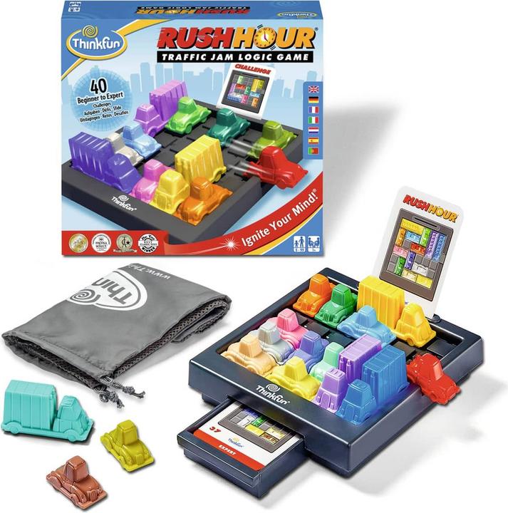 Actual product image Thinkfun rush hour (German)