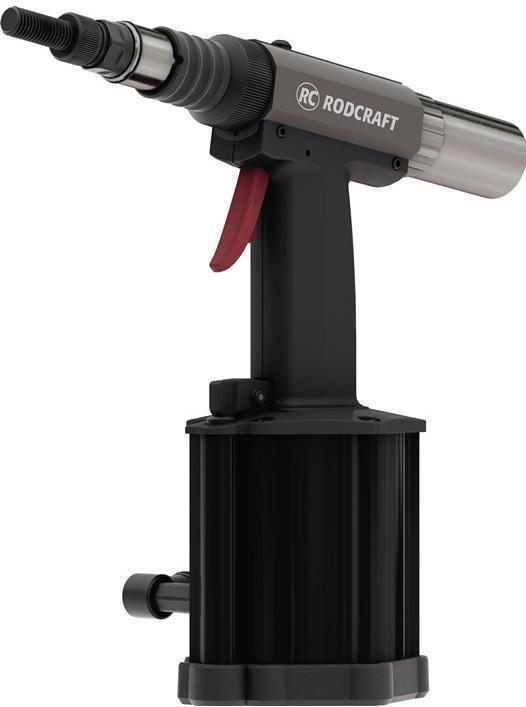 Actual product image Rodcraft Pneumatic rivet nut tool RC 6758 Tensile force 24000 N Thread M3-M12 Stroke 1-7 mm