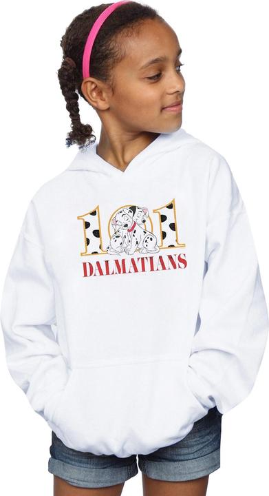 Actual product image Disney Girls 101 Dalmatians Puppy Hug Hoodie (128)