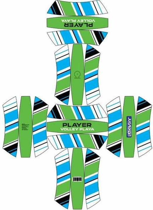 Energy Label BigBuy Fun Volleyball Player Leder