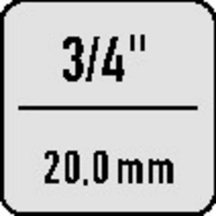 Produktbild Gedore IN K 32 14 Kraftschraubereinsatz 3/4" Innen-6-kant 14 mm (14 mm)