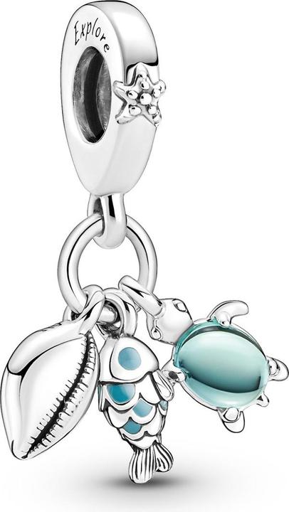 Produktbild Pandora Fisch Meeresschidkröte Muschel (Silber 925, Emaille)