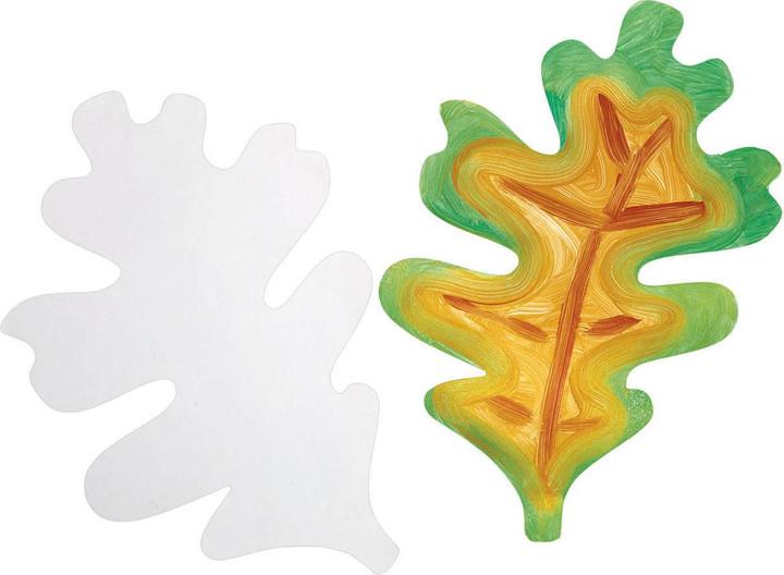 Immagine prodotto Colourings - Cartoncino Jumbo a forma di foglia, set da 24 (24 x)