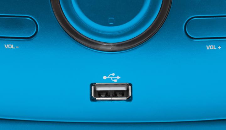 Image du produit Bigben CD/ Radio portable CD61 USB - bleu (FM, AM)