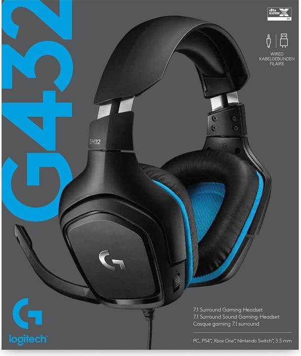 Image du produit Logitech G G432 (Filaire)