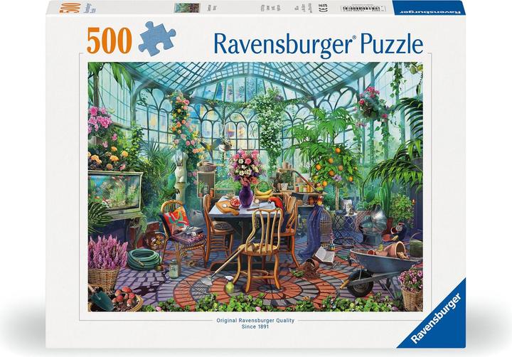 Produktbild Ravensburger Puzzle Greenhouse Mornings 500p (12000207) (500 Teile)
