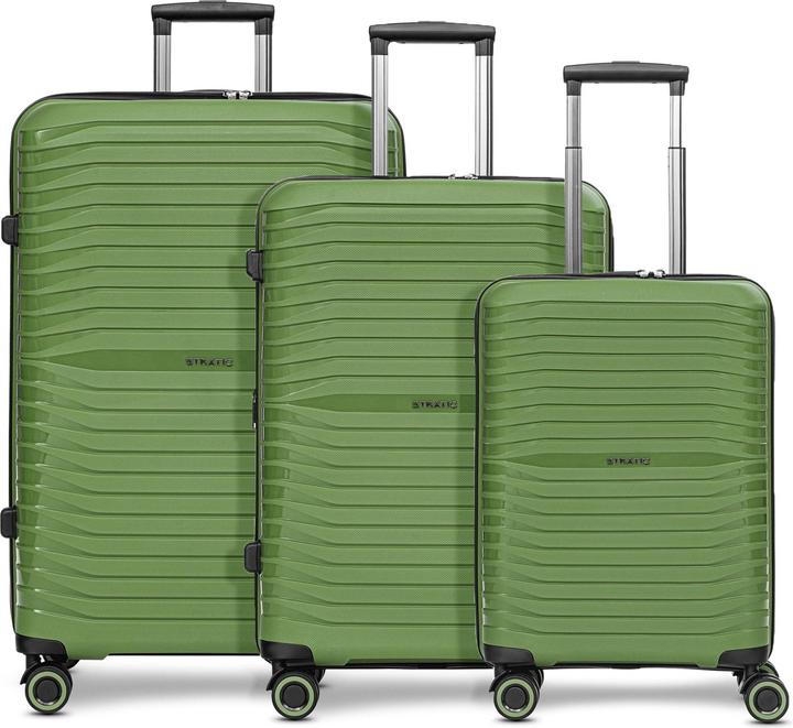 Produktbild Stratic Shine 4 Rollen Kofferset 3-teilig (193 l, XL (ab 115l))