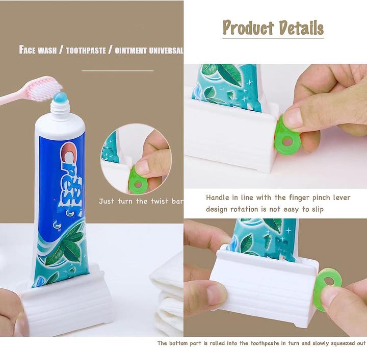 Actual product image ASMI Practical Toothpaste Dispenser Green