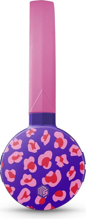 Produktbild Music Sound Music+Sound FANTASY Bluetooth-Kopfhörer pink/lila on-ear Softtouch max.20h 1 (keine Geräuschunterdrückung, 16 h, Kabellos)