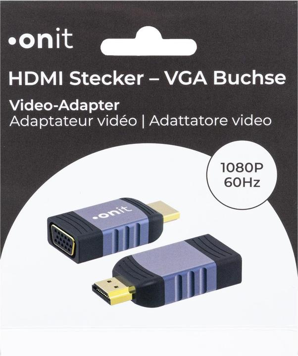 Produktbild Onit HDMI zu (VGA, HDMI, 5.15 cm)