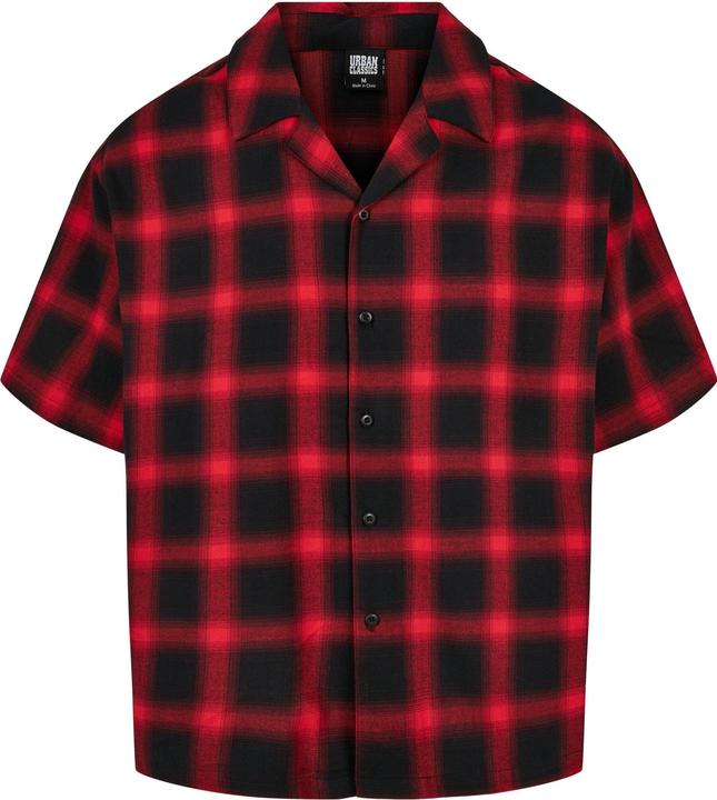Urban Classics Loose Checked Resort Shirt - 12560 (S)