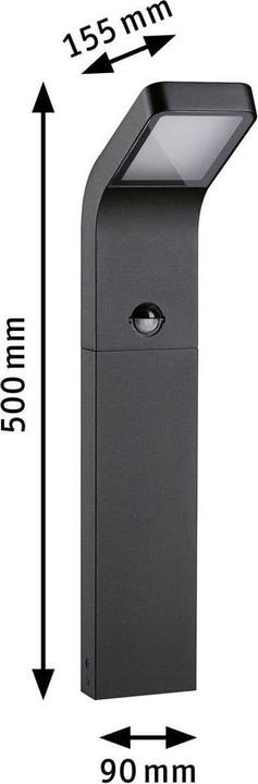 Immagine prodotto Paulmann Dissuasore per acqua di mare Kulma (500 lm, IP44)