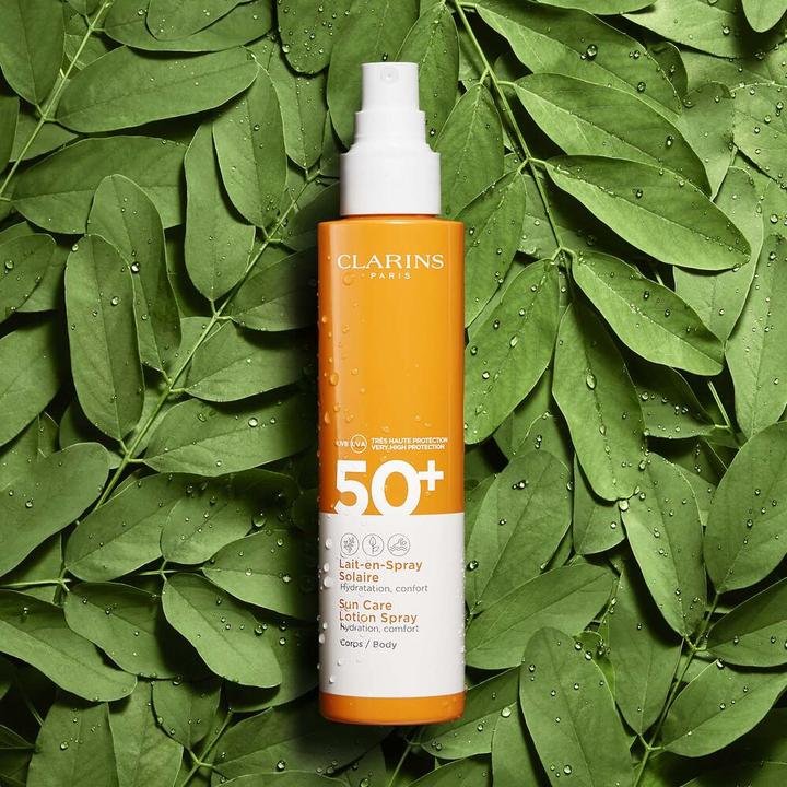 Produktbild Clarins Lait-en-Spray Solaire (Sonnenspray, SPF 50+, 150 ml, 202 g)