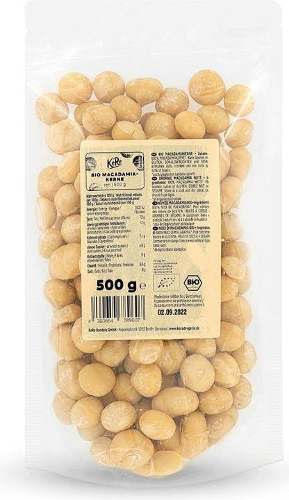 Produktbild KoRo Bio Macadamiakerne (500 g)
