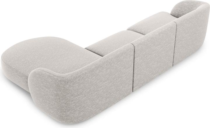 Actual product image Micadoni Right Corner Sofa, "Miley", 4 Seats, 255x156x70Made in Europe (Corner sofa)