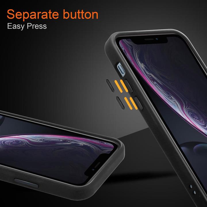 Actual product image Cadorabo Hybrid Matt Cover (Apple iPhone XR)