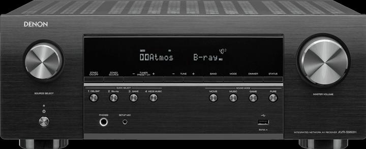 Productafbeelding Denon AVR-S960H (7.2 Kanaal, AM, FM)