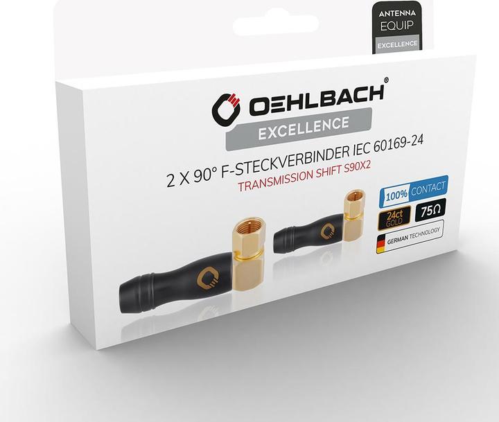 Actual product image Oehlbach Antenna Adapter Series F Plug (Antenna cable)