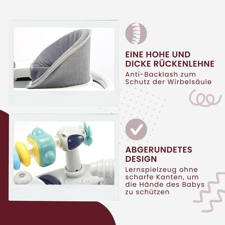 Produktbild Hermex Baby Walker Lauflernwagen Lauflernhilfe Laufwagen Gehfrei Laufhilfe Kleinkinder
