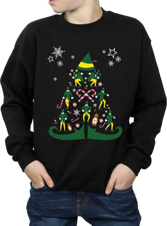 Immagine prodotto Elf Christmas Tree Felpa Ragazzi (152, 158)