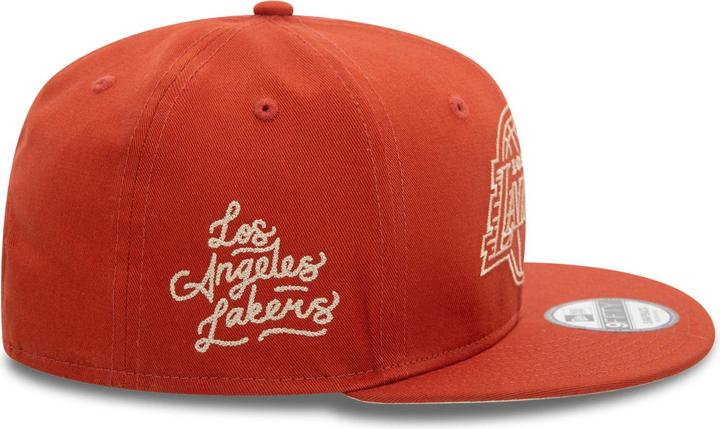 Actual product image New Era 9Fifty Snapback Cap WORDMARK Los Angeles Lakers (S/M)