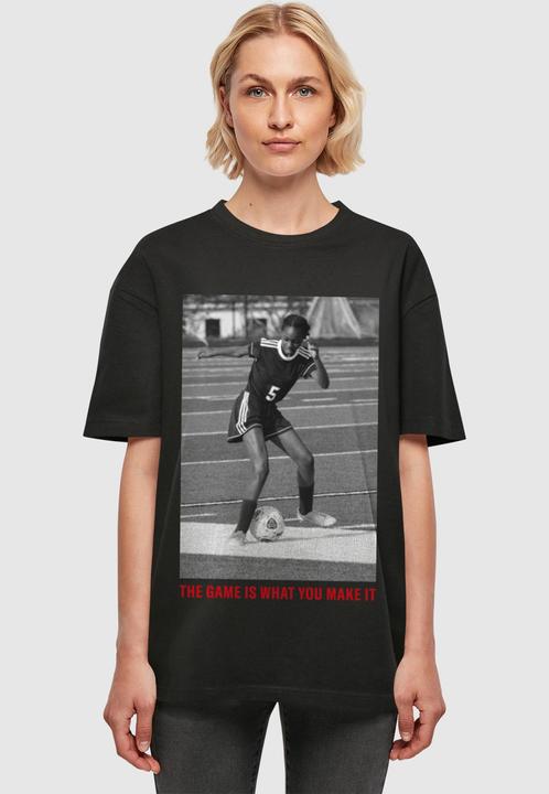 Produktbild Merchcode Football's coming home Ladies the Game is what you make it Boyfriend Tee - 174003 (XL)