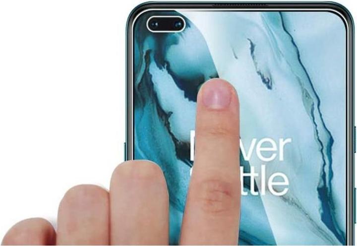 Actual product image Screenguard OnePlus North armored glass protective film Case Friendly Design (1 Piece, OnePlus North)