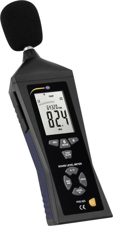 PCE Instruments Schallpegel-Messgerät Datenlogger PCE-323 30 - 130 dB 30 Hz - 8