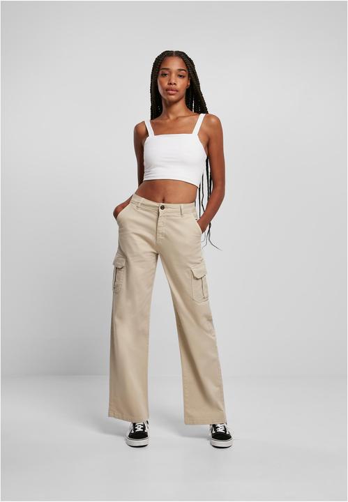 Image du produit Urban Classics Pantalon de loisirs taille haute Ladies Straight - 100871 (26)