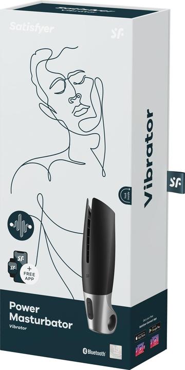 Produktbild Satisfyer Power Masturbator - Black / Silver