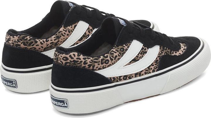 Actual product image Superga Womens/Ladies 2941 Revolley Leopard Print Suede Trainers (35.5)