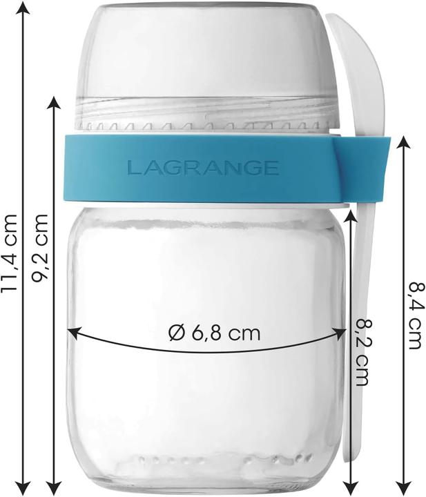Image du produit Lagrange Yaourtière Acier inoxydable Jaune