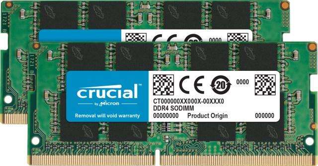 Produktbild Crucial Laptop Memory (2 x 4GB, 2666 MHz, DDR4-RAM, SO-DIMM)
