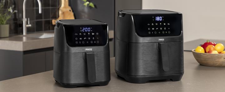 Image du produit Princess Friteuse numérique à air chaud 6,5 L avec séparateur (Prise UE)
