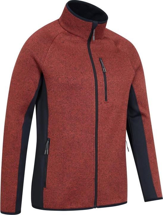 Actual product image Mountain Warehouse Mens Treston Full Zip Fleece Jacket (XXS)