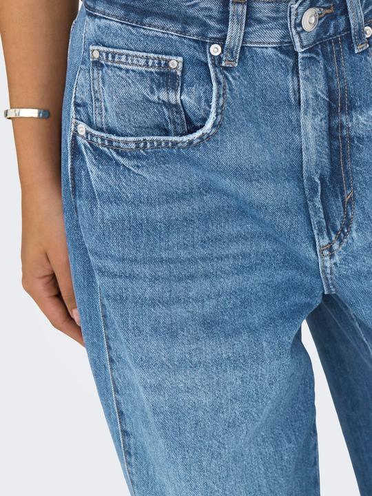 Produktbild Only ONLHORSESHOE Mittlere Taille Barrel Fit Jeans Jeans mit weitem Bein (25)