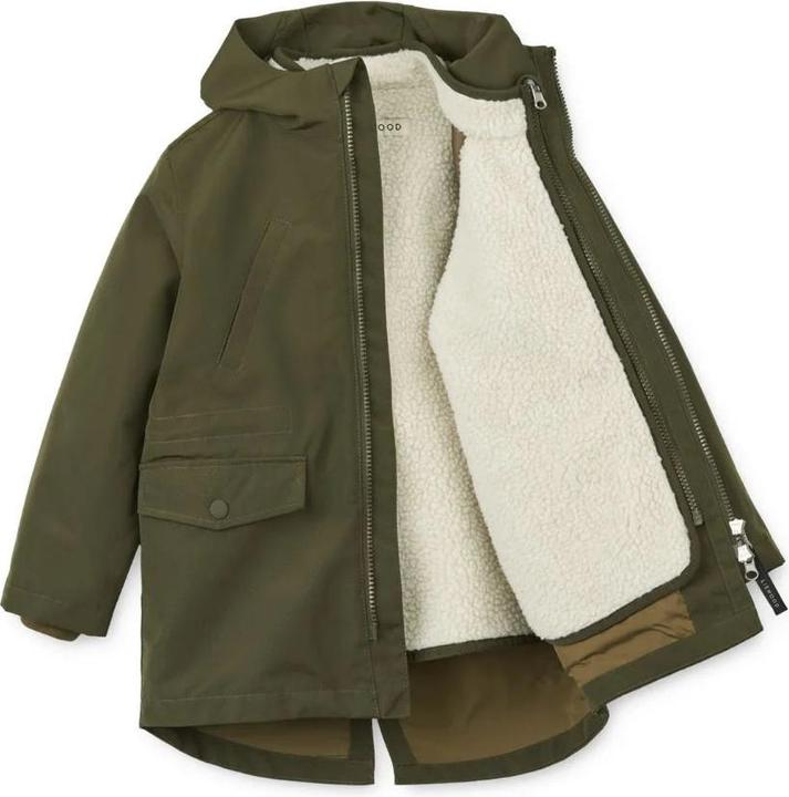 Image du produit Liewood Veste réversible Timber Army Brown Mix (98)
