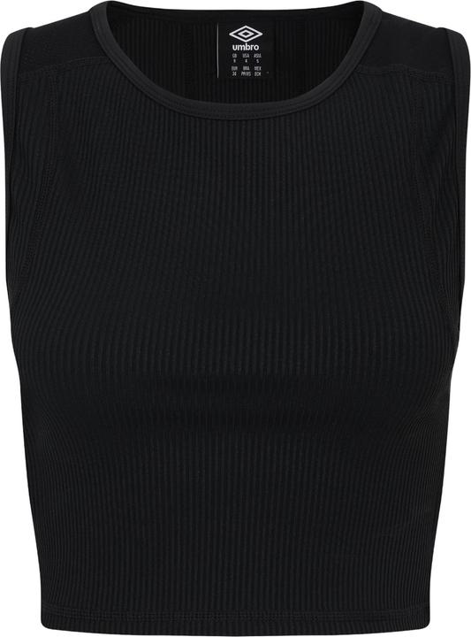 Actual product image Umbro Womens/Ladies Ribbed Crop Top (38 D)